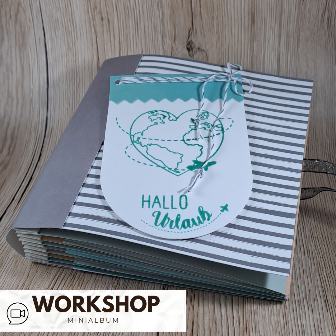 Zoom Workshop Minialbum mit Klappseiten am 07.10.2026