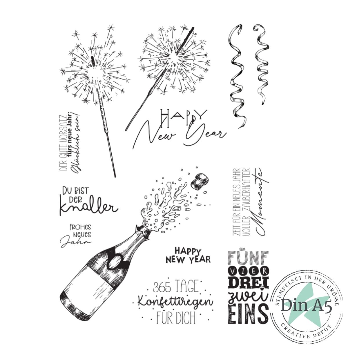 Stempelset - Der gute Vorsatz