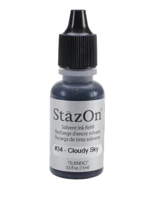 StazOn - Nachfülltinte - Cloudy Sky 15ml 