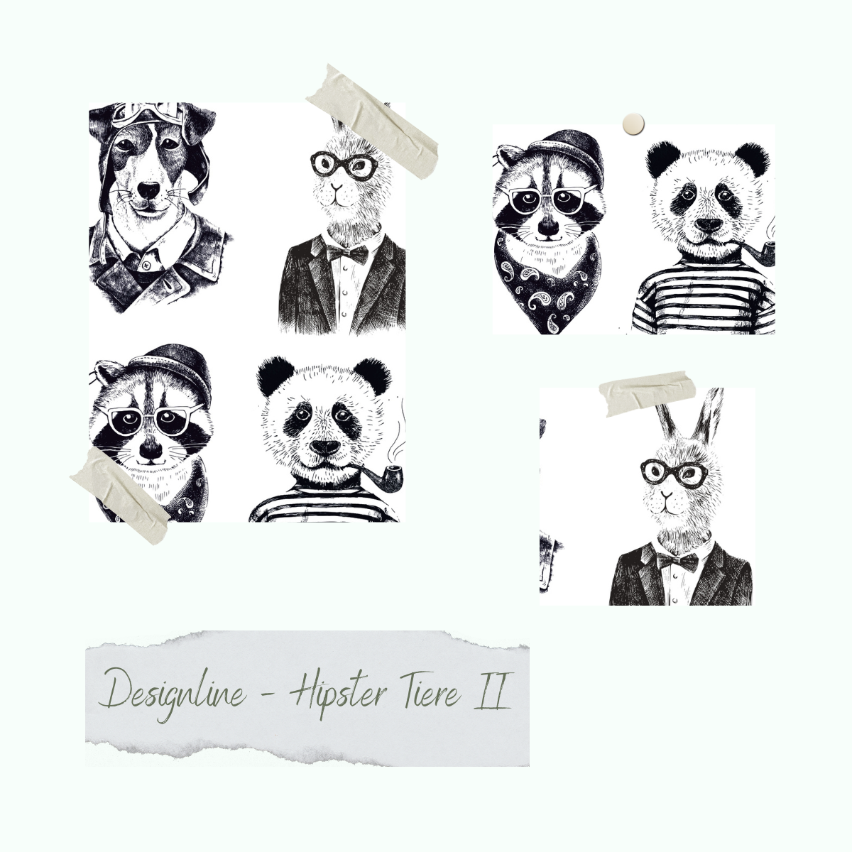 CD-Stt-1076-Designline-Hipster-Tiere-II