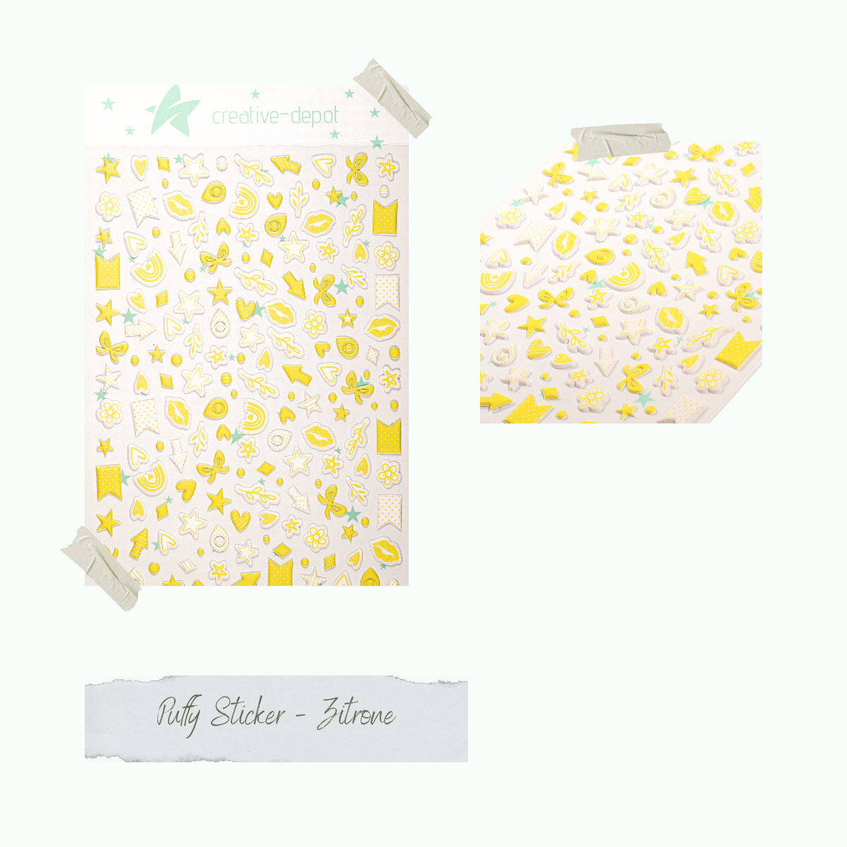 Puffy Sticker - Zitrone Puffy Sticker - Zitrone