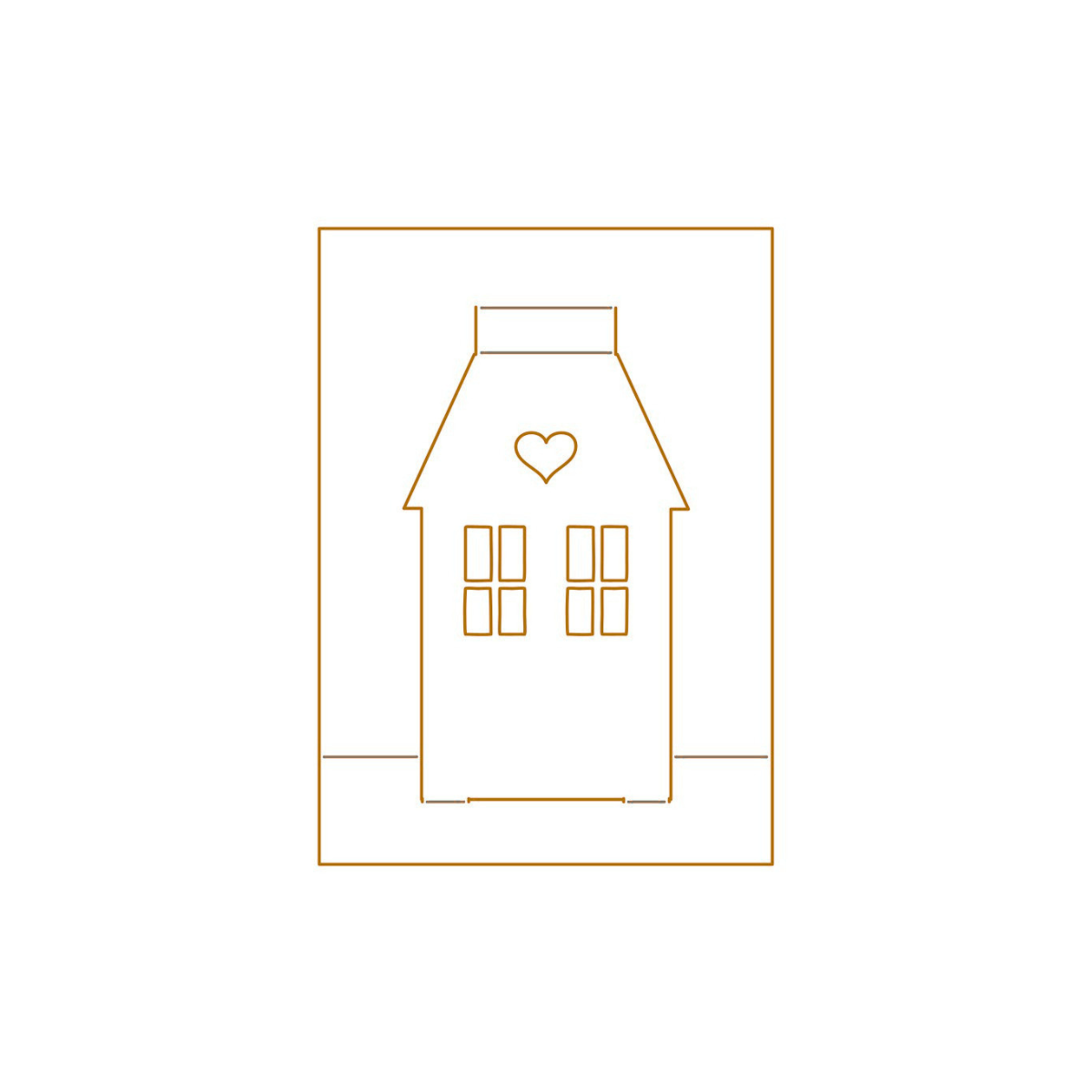 Die – Pop-up Card – House with a Heart