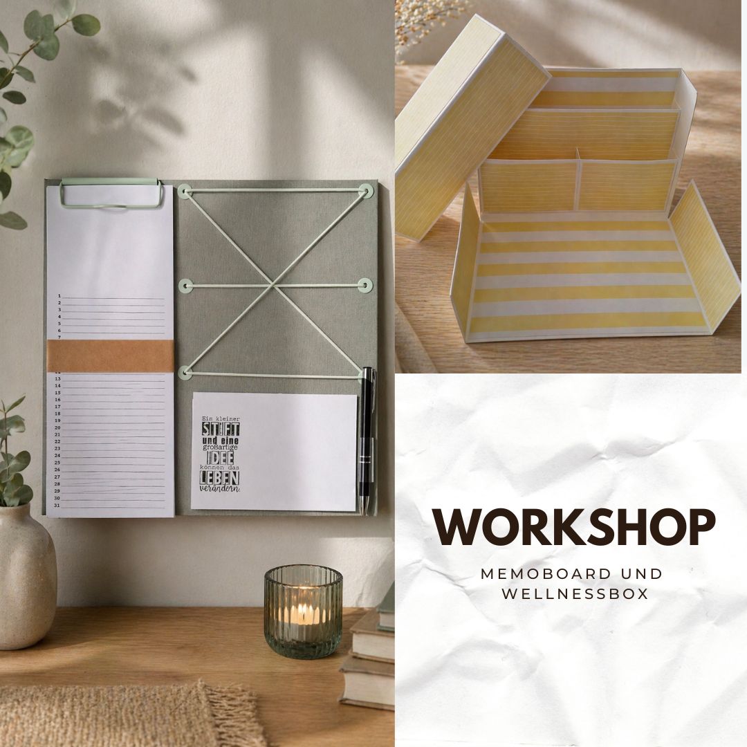Workshop in Assel Memoboard und Wellnessbox - 26.06.2026