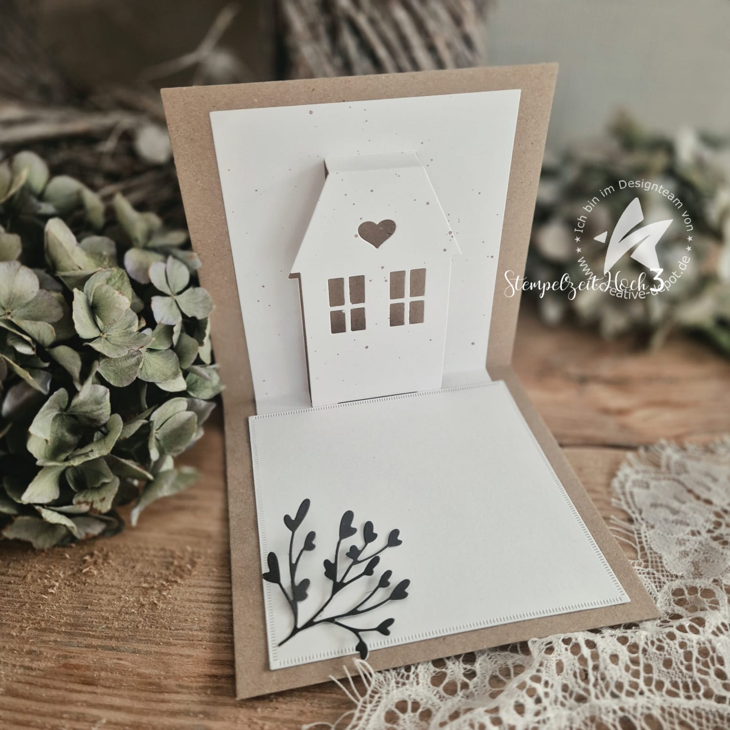 Die – Pop-up Card – House with a Heart