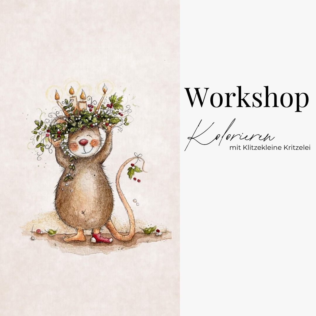 Workshop Kolorieren mit Klitzekleinekritzelei am 06.11.2026 - 14.00 Uhr