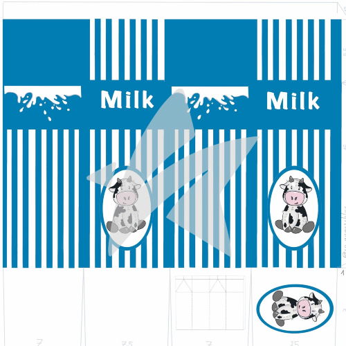 Papel de diseño - Designline - Milk-Box