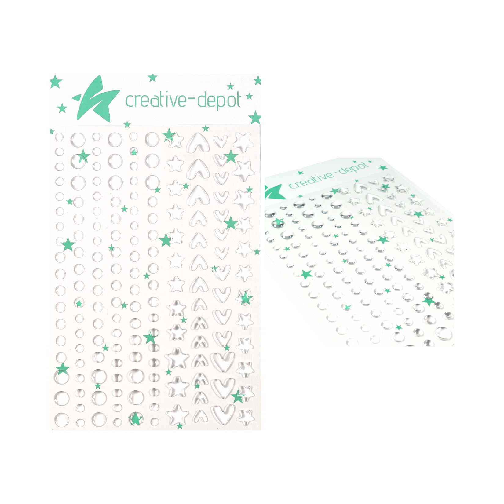 Enamel Dots - Klar Enamel Dots - Klar