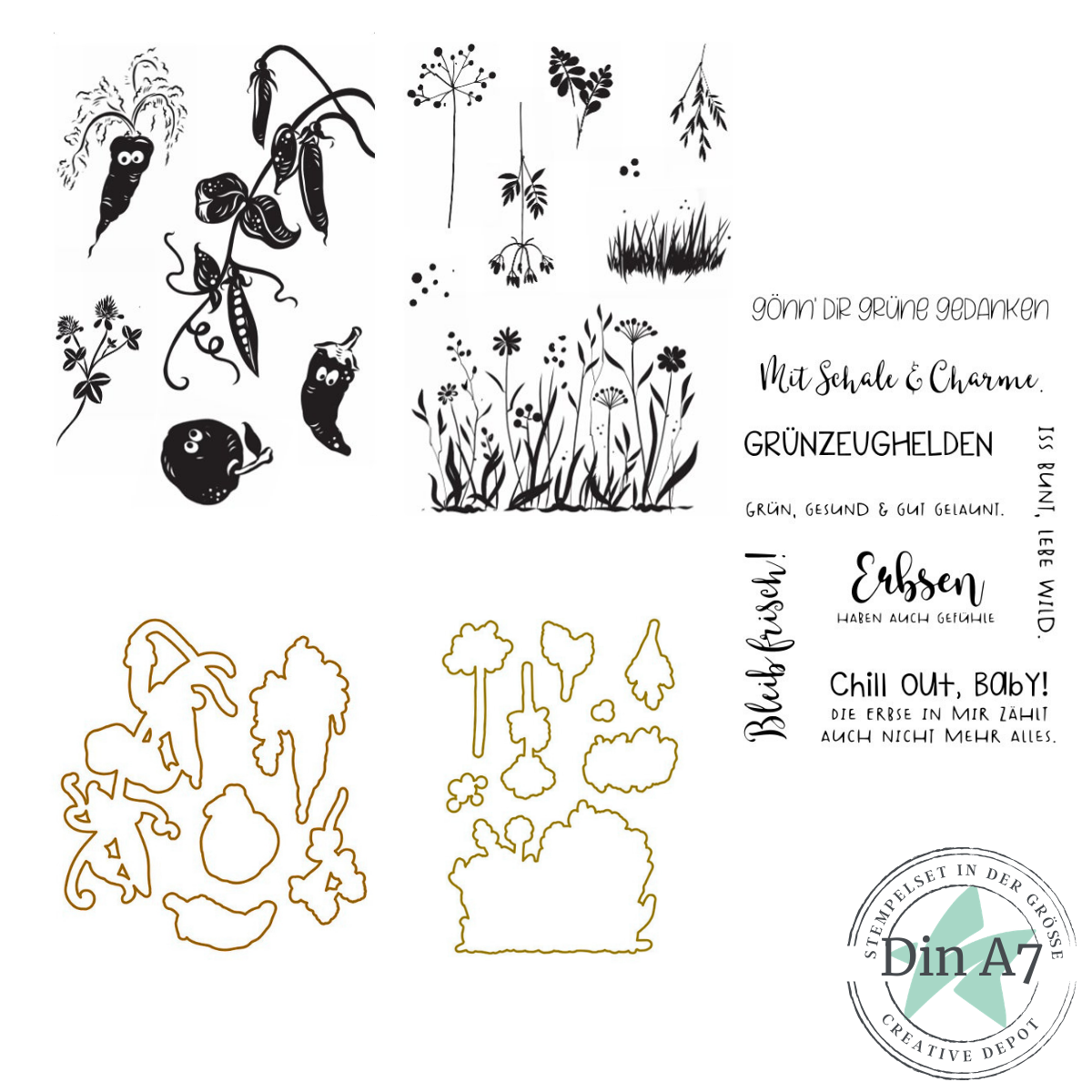 Bundle - Heikes Welt - Pflanzen, Gräser & Grünzeughelden