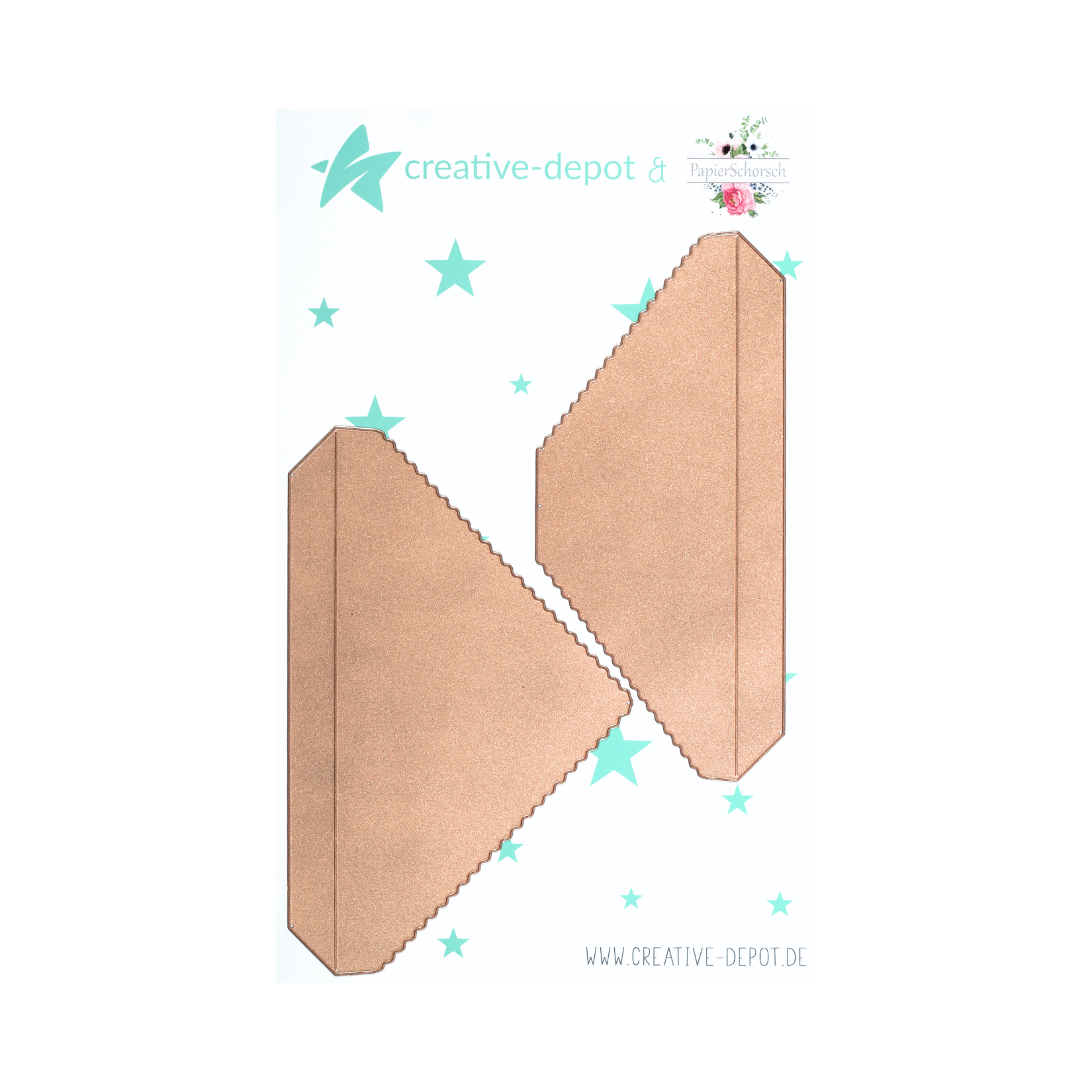 Die - Designline - Umschlag - B6 - Add On - Briefmarken Laschen