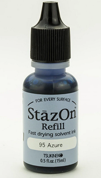 StazOn - Nachfülltinte - Azure 15ml    