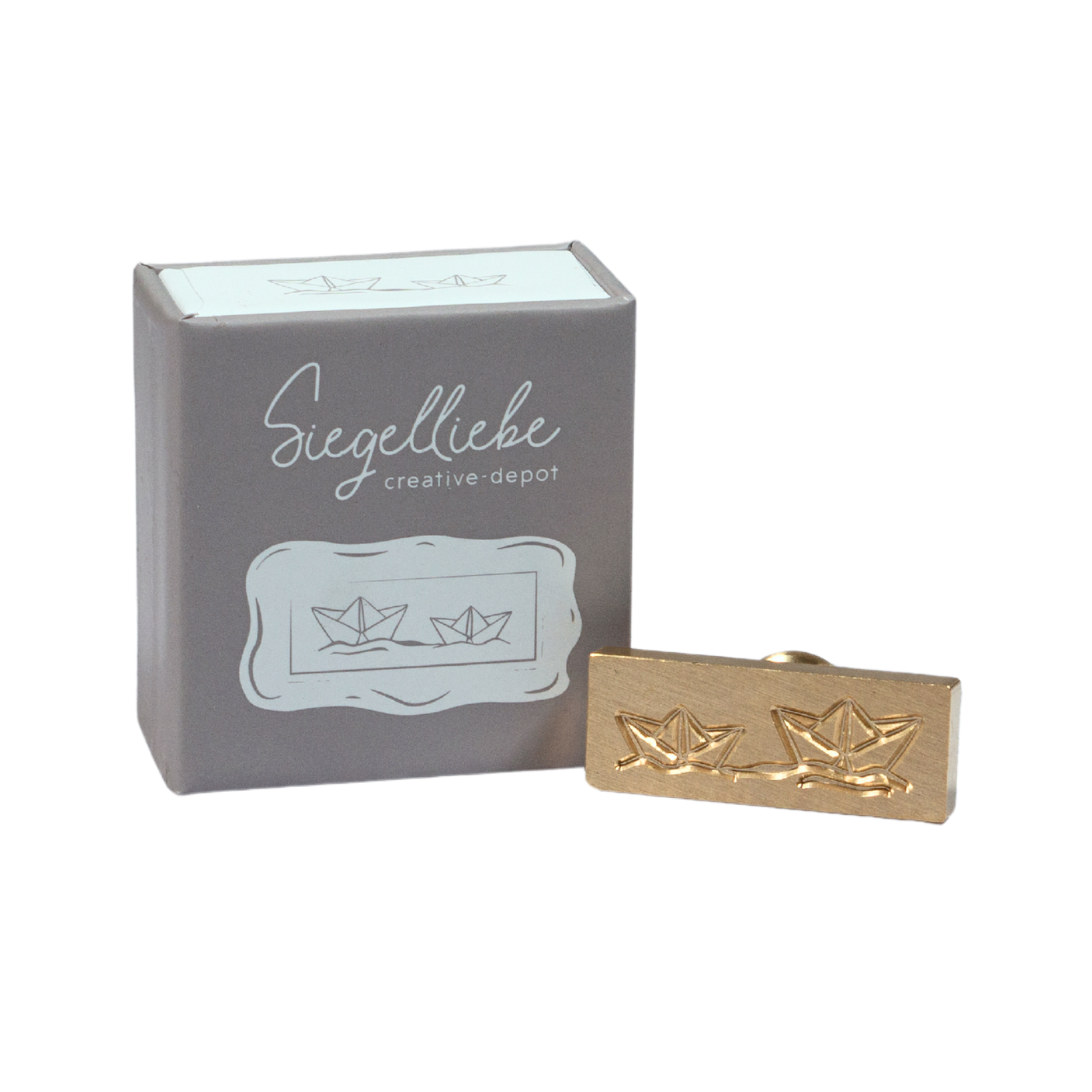 Siegelkopf - Papierboote Duo - Siegelliebe