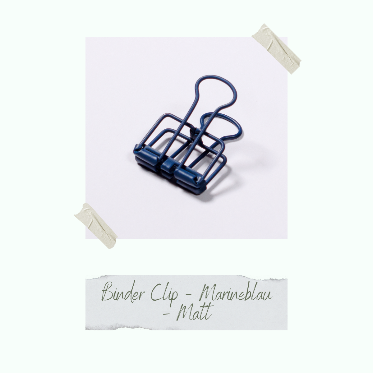 CD-ZB-023_Binder-Clip-Marineblau-Matt-einzeln