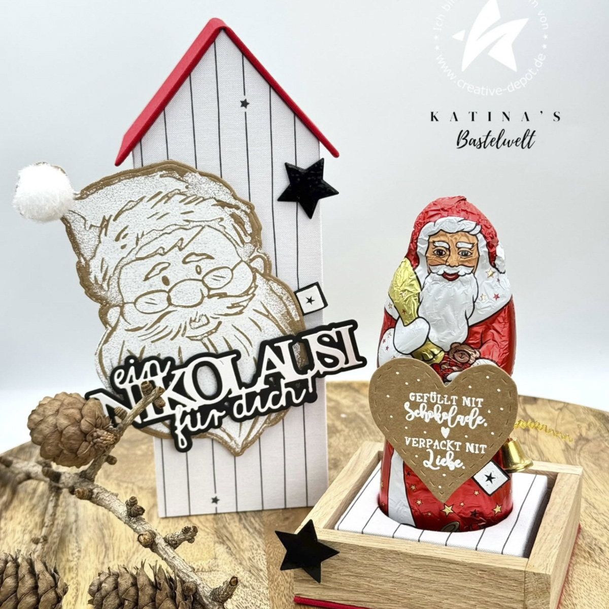 Buchleinen - Weihnachtsrot - Buchbindeliebe - 67 x 48 cm
