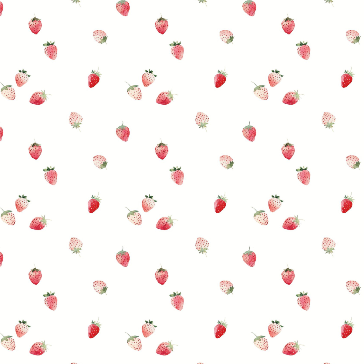 Designpapier - Erdbeertraum