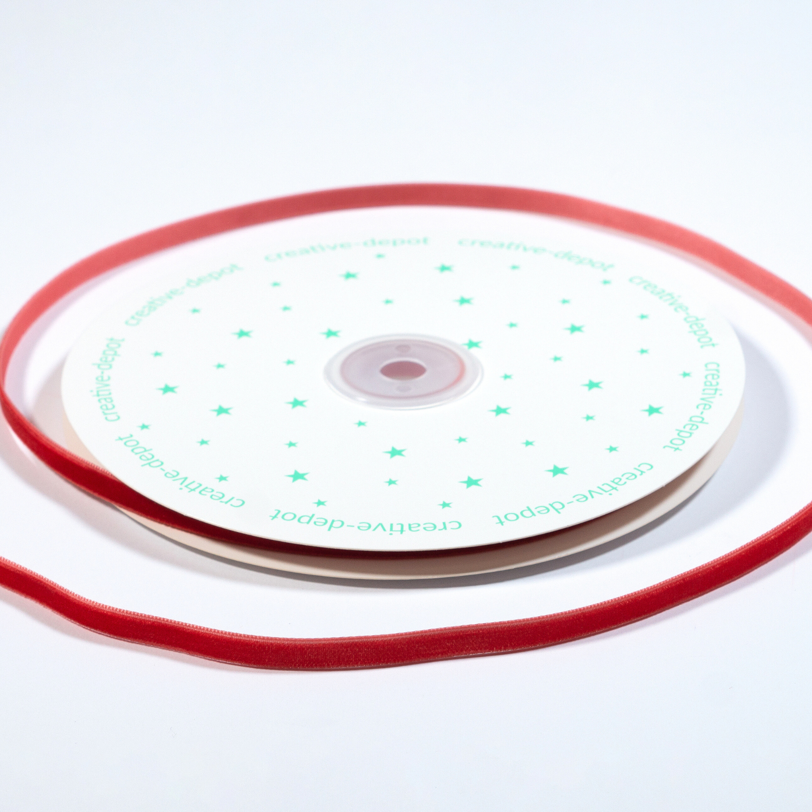 Samtband - Weihnachtsrot - Bänderliebe Samtband - Weihnachtsrot - Bänderliebe