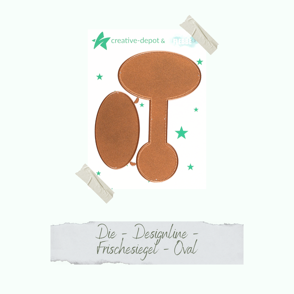CD-Die-1264_Die-Designline-Frischesiegel-Oval Die - Designline - Frischesiegel - Oval