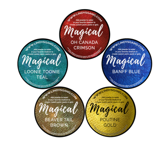 Lindys - Farbpulver - Great White North Magical Set