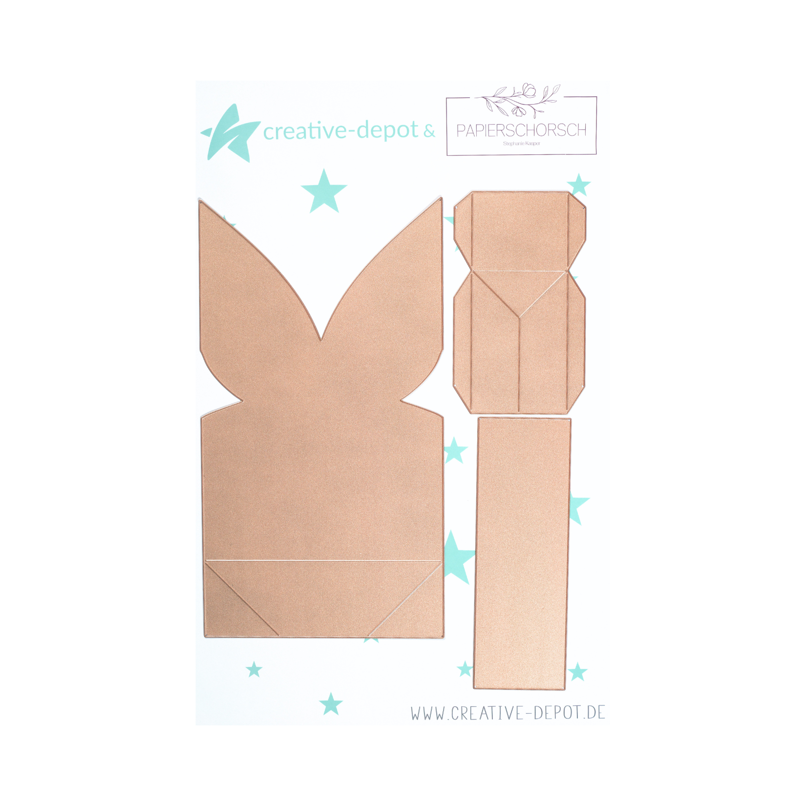 Die - Basic - Designline - Papiertasche - Hase