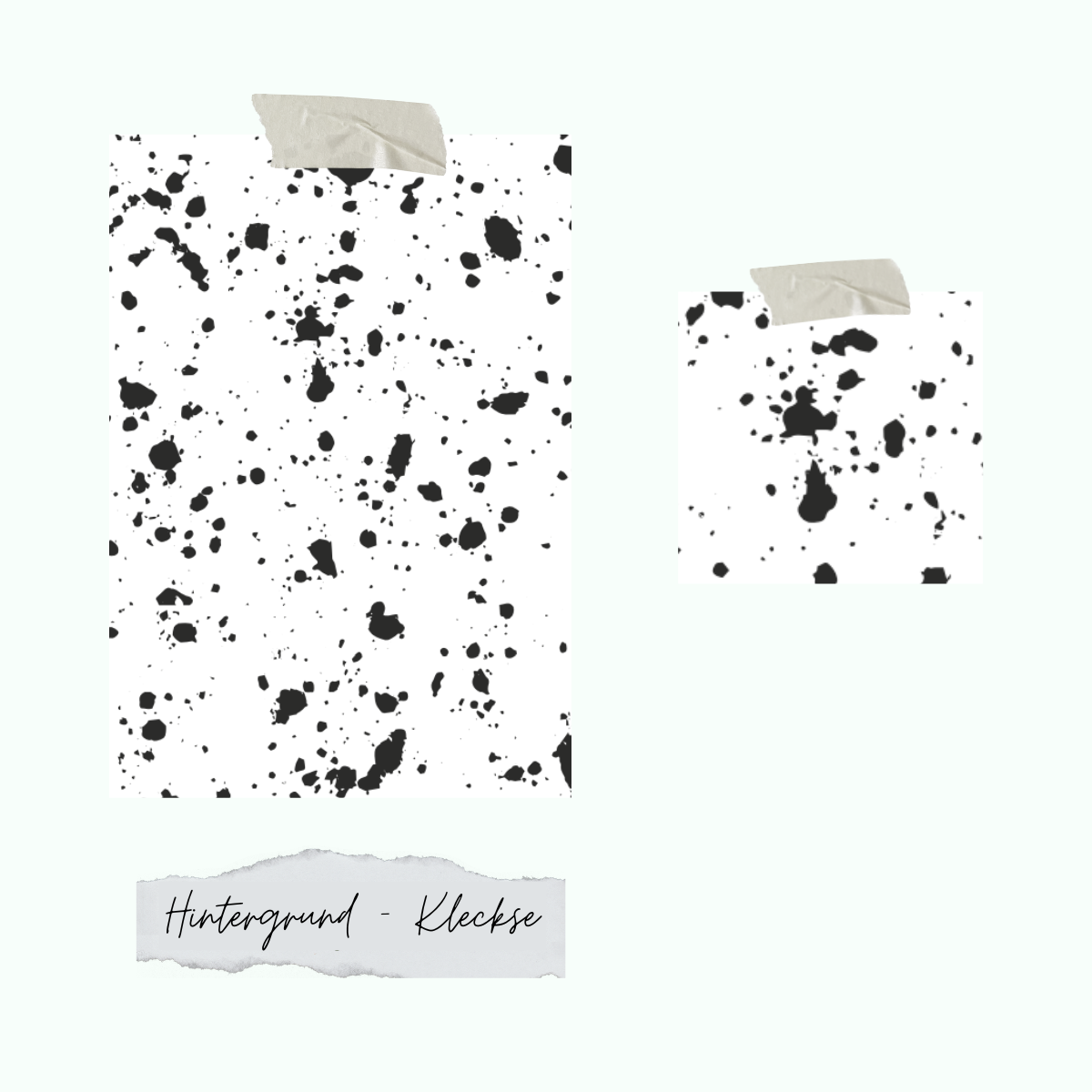 Hintergrund-Kleckse