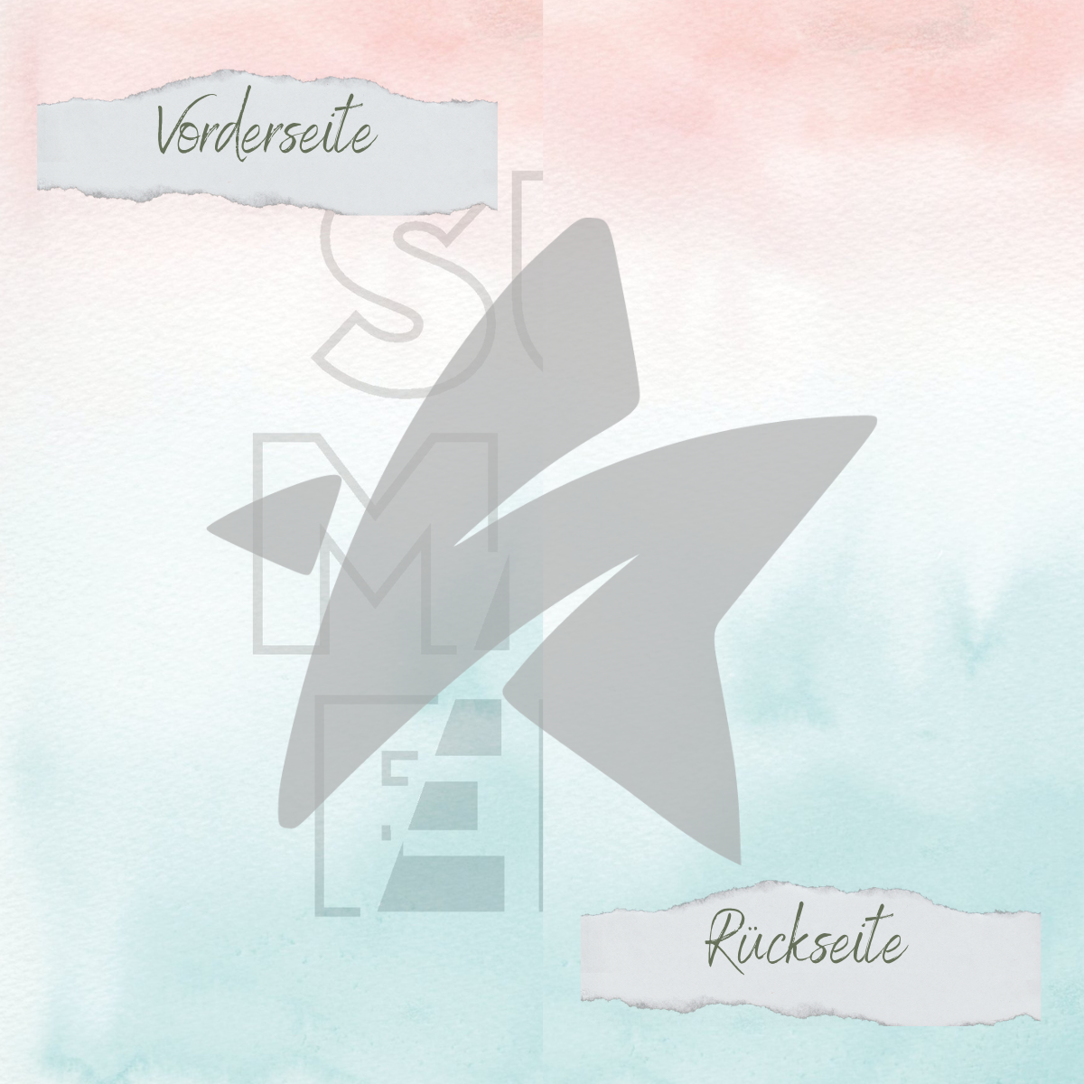 CD-DP-727-Summer-WatercolorII Papel de diseño - Summer Watercolor II - Impreso por las dos caras