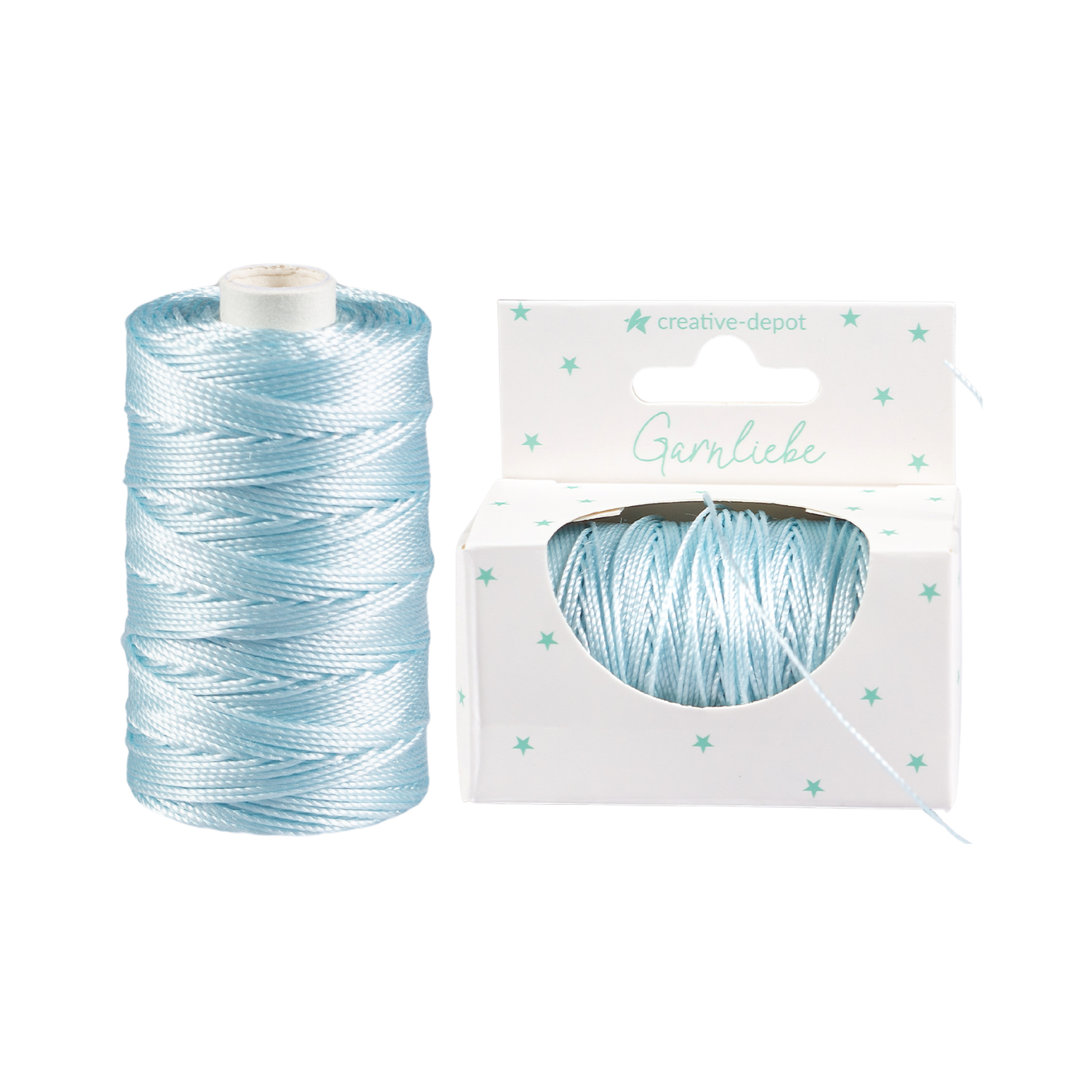 Nylongarn - Baby Blau - Garnliebe