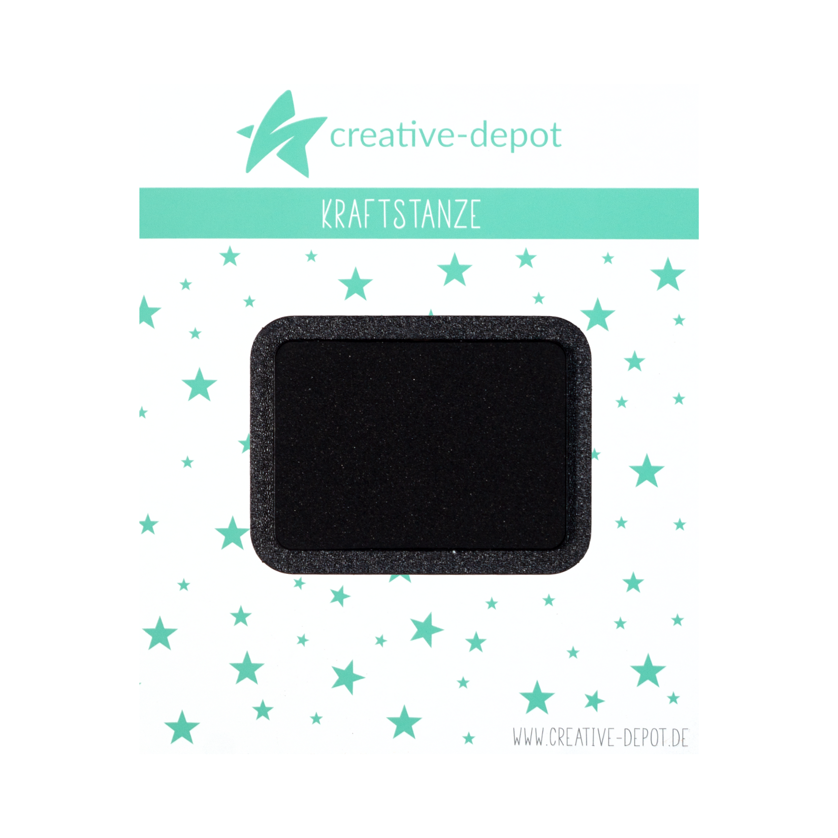 Kraftstanze - Rechteck abgerundet - 5 x 7 cm  