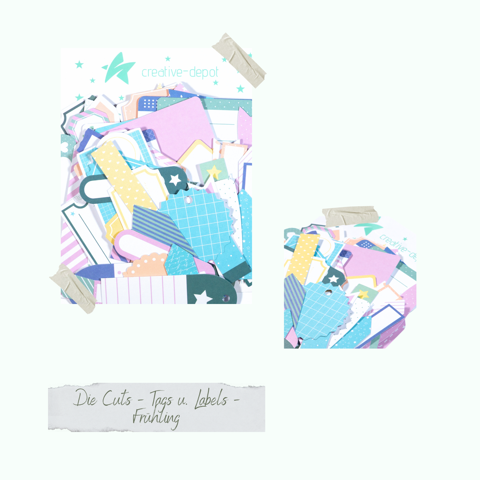 Die Cuts - Tags & Labels - Frühling