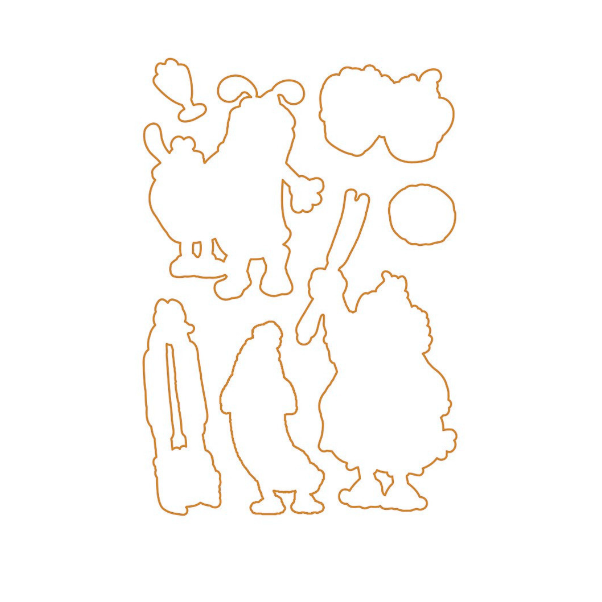 Die - Grill - Spaß I - Outline