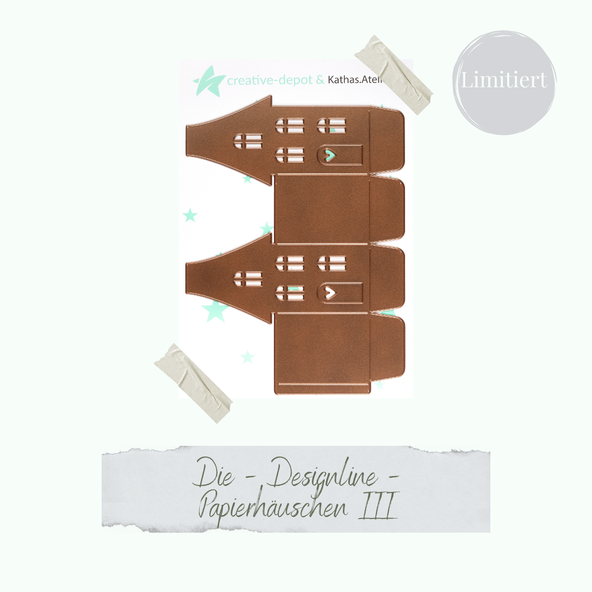 Die - Designline - Papierhäuschen III