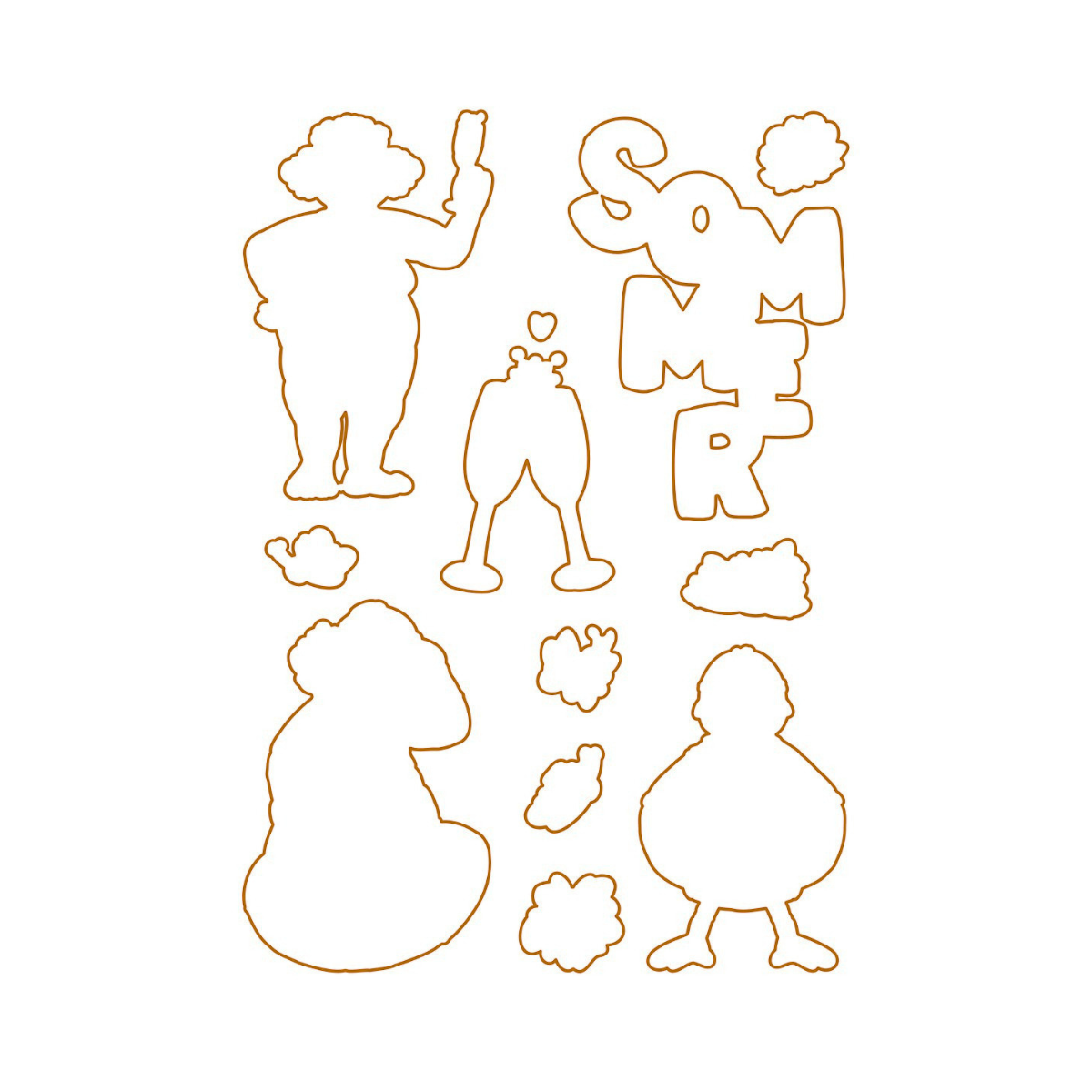Die - Sommerspaß - Outline