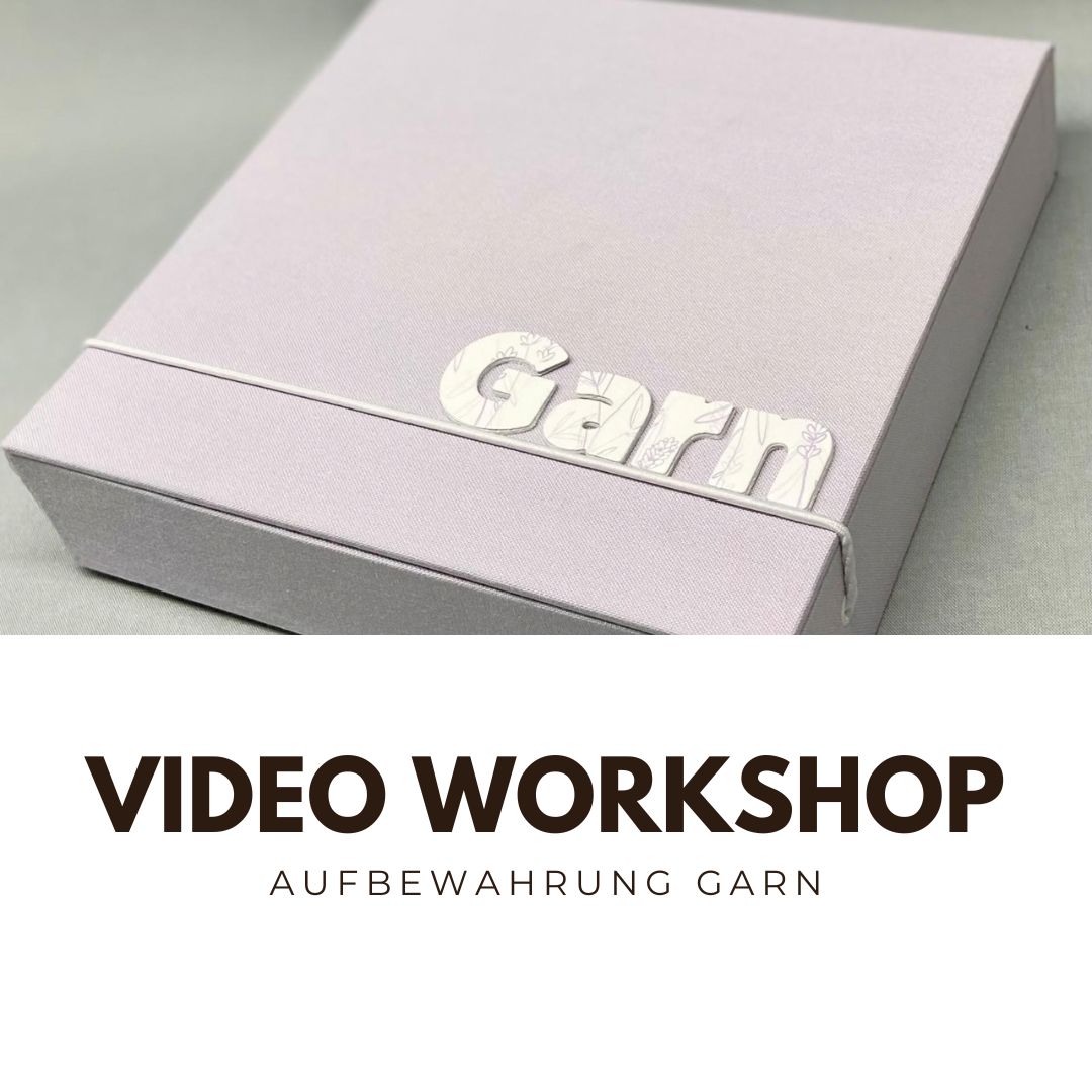 Video Workshop Aufbewahrungsbox für Nylongarn