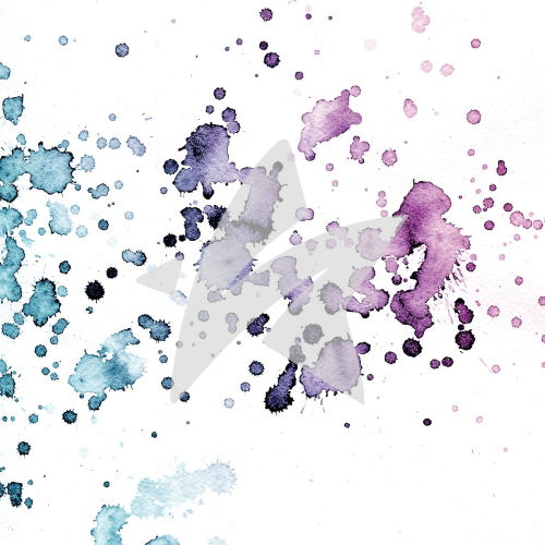 Grosse-Winterkleckse Papier à dessin - Grandes taches d'hiver