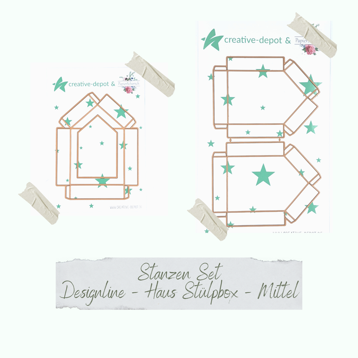 CD-BL-909910-Designline-Haus-St-lpbox-mittel Bundle - Designline - Haus Stülpbox - Mittel - Stanzen-Set