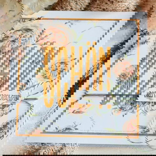 17454366a5be40cea7569848595832b1 Designpapier - Ranunkeln Apricot