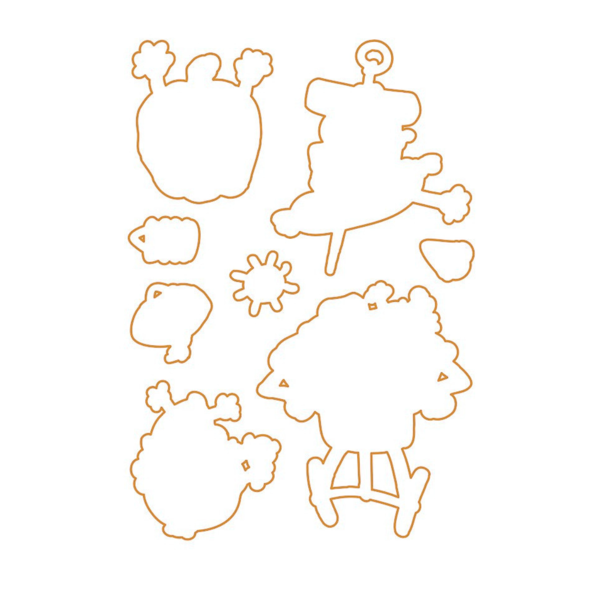 Die - Grill - Spaß II - Outline