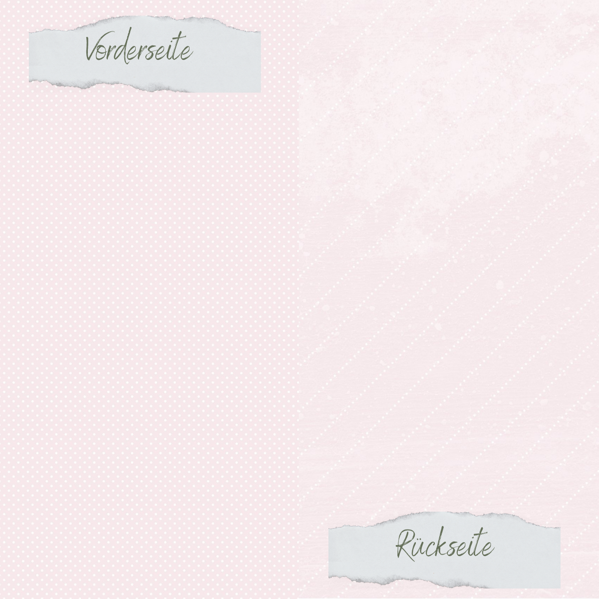 Designpapier - Scrapliebe - Tulpenliebe - Minipunkte - Doppelseitig bedruckt