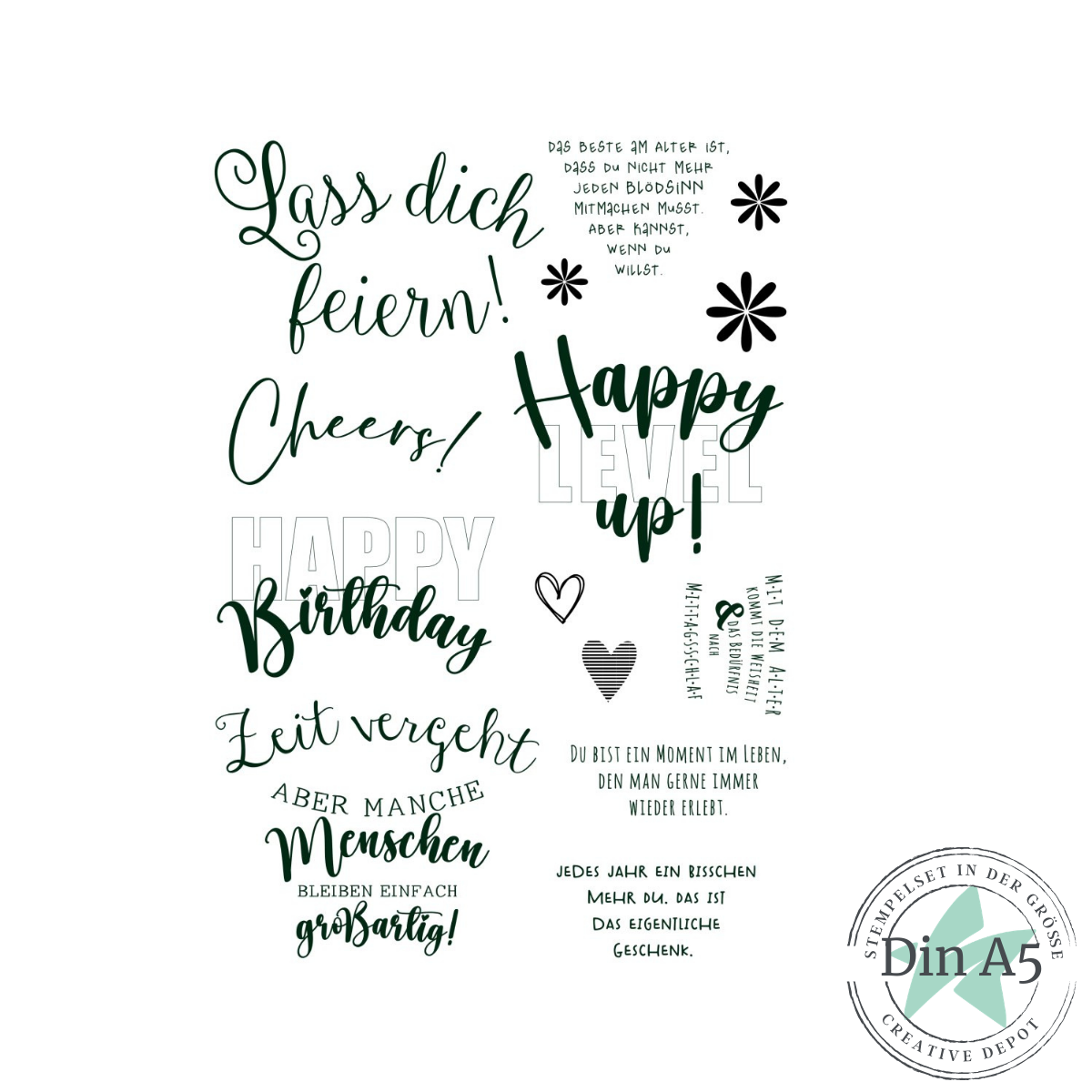 !!!Vorbestellung!!! Stempelset - Lass dich feiern