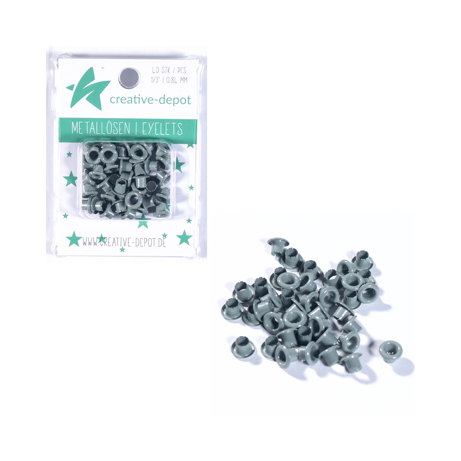 Eyelets - Aluminium - 8mm