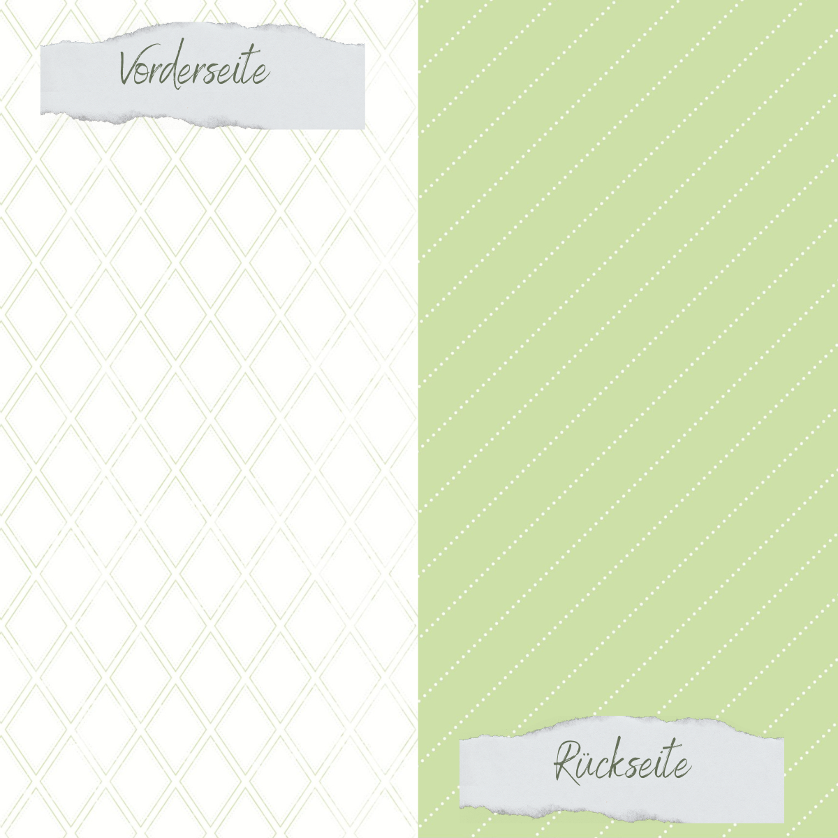 Designpapier - Scrapliebe - Tulpenliebe - diagonal gepunktet - Doppelseitig bedruckt