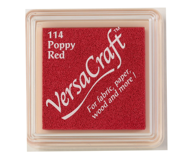Stempelkissen - VersaCraft Mini – poppy red