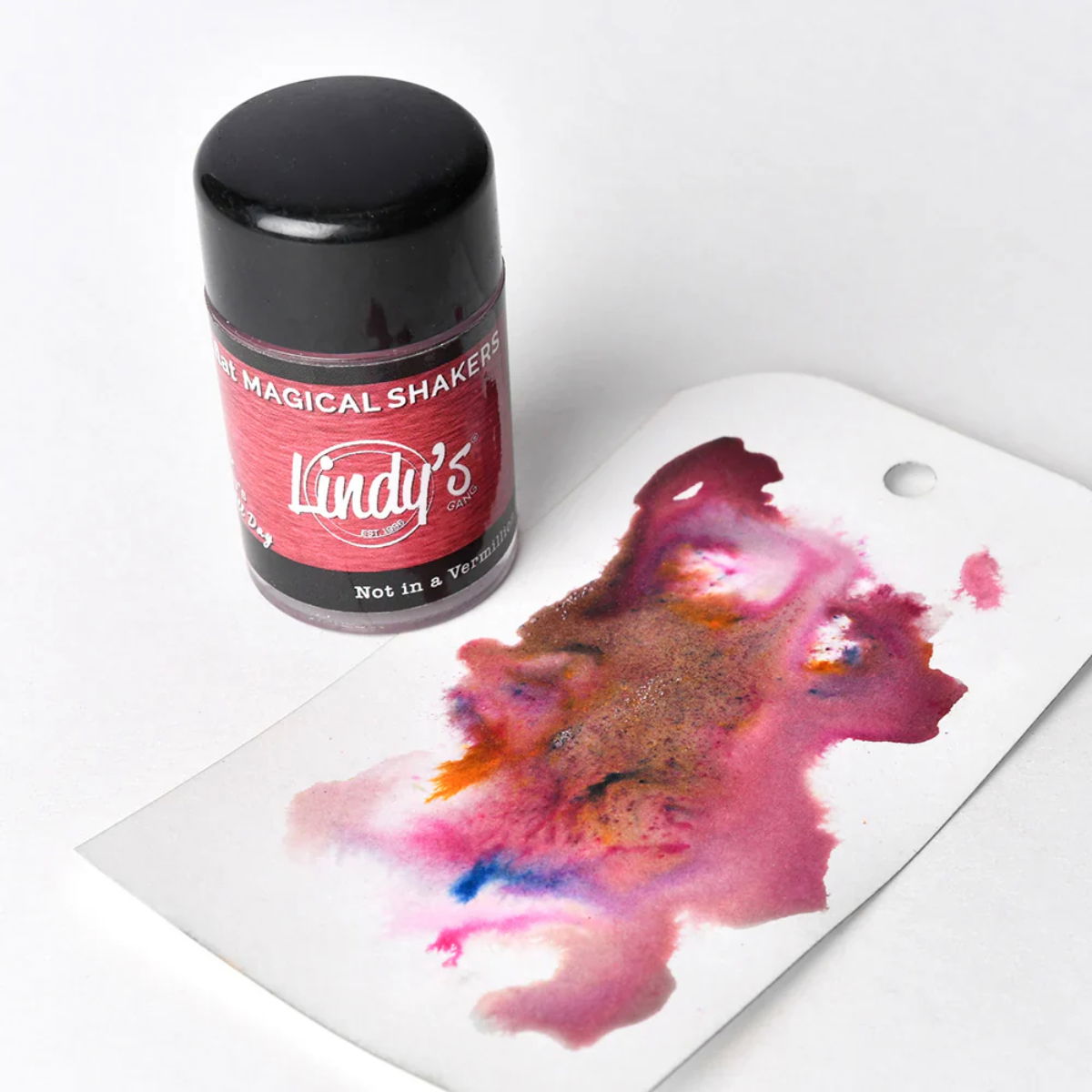 Lindys - Farbpulver - Not in a Vermillion Years FLAT Shaker