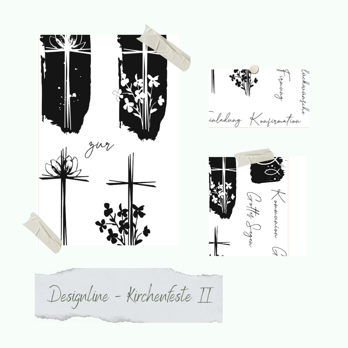 Stamp set - Designline - Kirchenfeste II