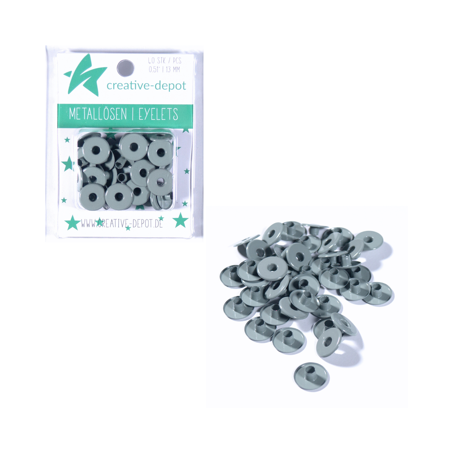 Largeur des oeillets - Aluminium - 13mm