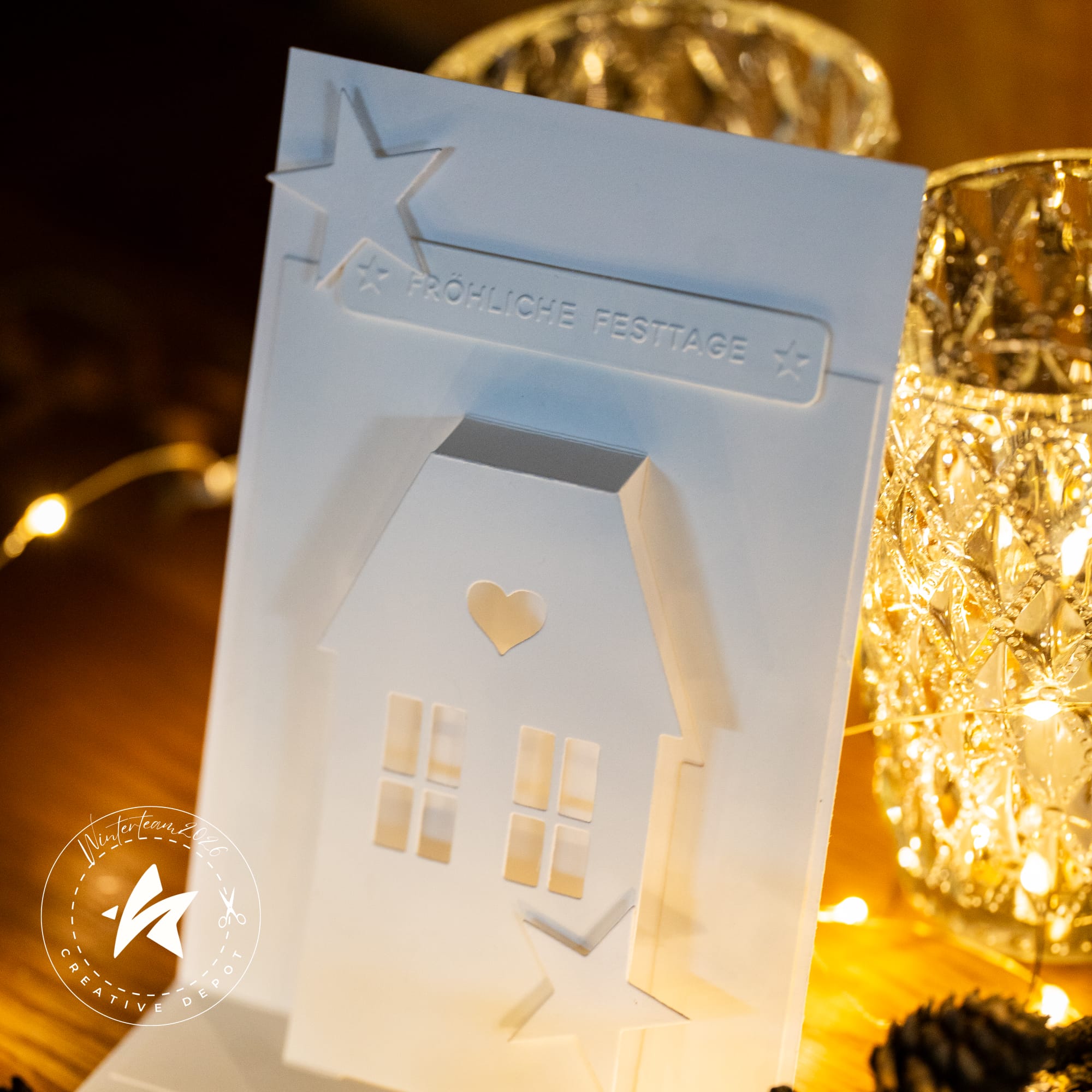 Die – Pop-up Card – House with a Heart
