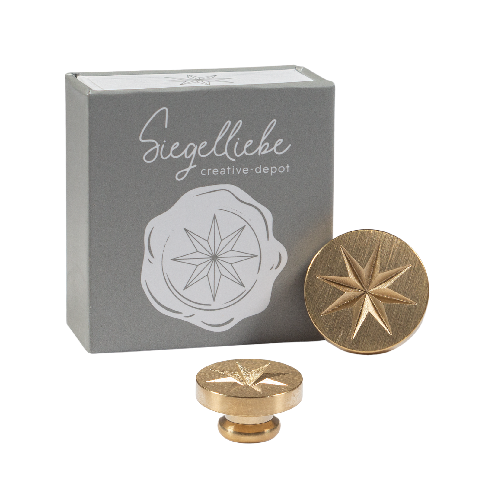 Siegelkopf - 3D Stern - Siegelliebe