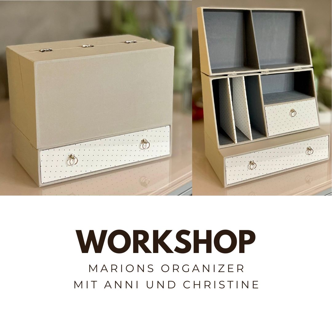 2-Tages-Workshop Marions Organizer mit Anni und Christine am 23.+24.10.2026