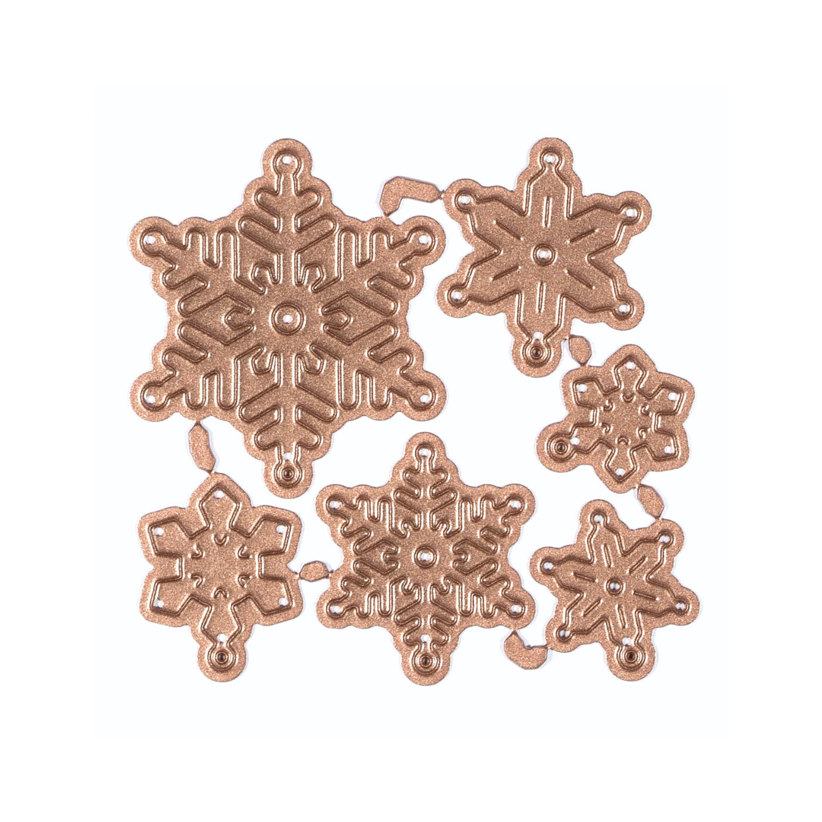 Die - Funkelanhänger - Schneeflocken - Mix 