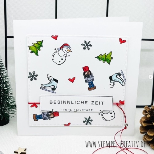 Stempelset - Kleine Weihnachtsmotive IV