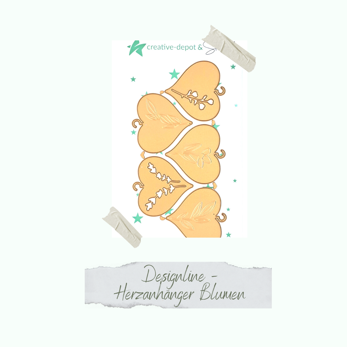 CD-Di-876-Designline-Herzanh-nger-Blumen