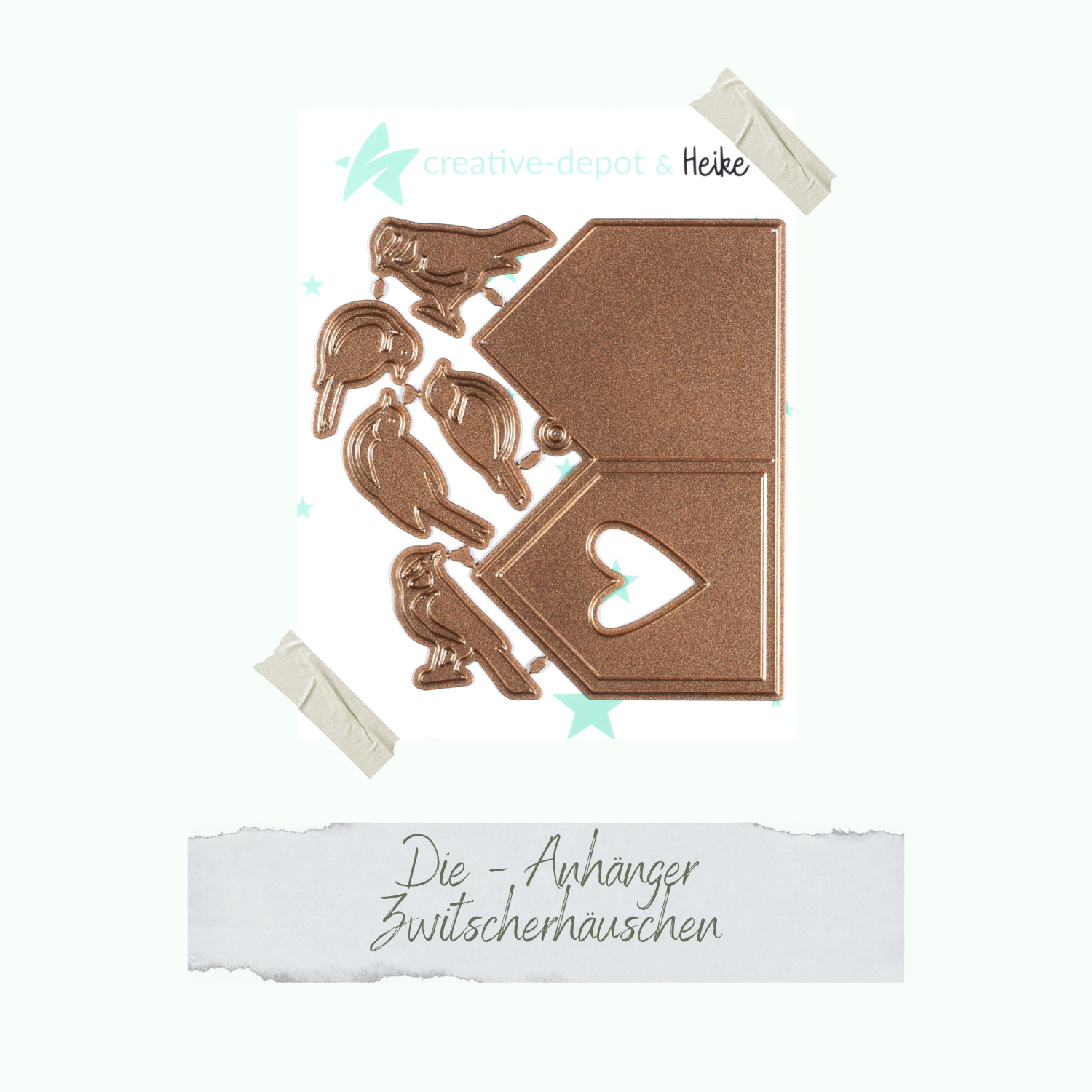 Die - Anhänger Zwitscherhäuschen Die - Anhänger Zwitscherhäuschen
